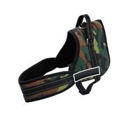 Harnais de chien rembourré réglable pour l'éducation de la formation (militaire - S)