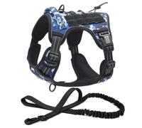 Harnais De Chien Tactique Militaire Reflet De L'extérieur Rembourré en Nylon,Un,M