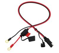 Harnais De Cosses Batterie véhicule Prise express 2 Broches, cordon | Connecteur SAE performant Pour Auto Deux-Roues Tracteur, Rallonge De Batterie À Cosse