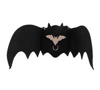 Harnais de Costume pour Animaux de Compagnie Bat Wings avec Laisse |Célébration saisonnière et Gilet de Chien de Chat de Noël |Sangle de Poitrine Souple réglable pour la (S)