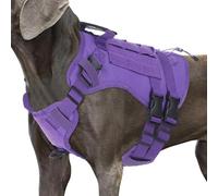 Harnais de Dressage pour Chien Réglable Renforcé Anti-Traction