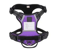Harnais de dressage réglable pour chien - Ceinture avec plaque signalétique pour grands chiens