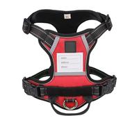 Harnais de dressage réglable pour chien - Ceinture avec plaque signalétique pour grands chiens - Harnais robuste pour grands chiens
