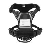 Harnais de dressage réglable pour chiens de grande taille avec plaque signalétique solide et poignée souple pour grands chiens