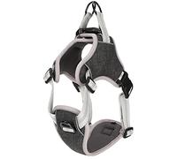 Harnais de Gilet pour Chien, Gilet de sécurité réfléchissant Anti-Perte réglable, Harnais de Poitrine Monobloc à 360 ° avec Ceinture en Nylon Extensible pour Chiens de Grande et (XL)