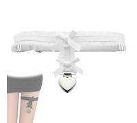 Harnais de Jambe Cuir, Bas Sexy à Lacets, Ajustables pour Plus de Confort Sans Serrer, Parfaits pour Les Rendez-Vous, les FêTes et les SéAnces Photo, Allongeant les Jambes