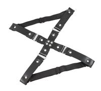 Harnais de jambe porte-jarretelles Punk Gotik anneaux de cuisse bas jarretière réglable boucle de cuisse anneaux de jambe pour fille Gotik Rock Punk harnais ceinture