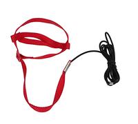 Harnais de Laisse pour Oiseaux résistant aux morsures, Corde d'entraînement au vol réglable pour perroquets, Marche, Participation à Une fête, Sangle en Nylon légère, Corde (XS)