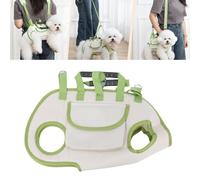 Harnais de levage complet pour chien, support Oxford respirant avec sangles réglables pour chiens et chats de petite et moyenne taille, voyage et randonnée (M)