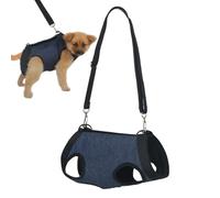 Harnais de levage pour chien - Tissu Oxford réglable S/M/L 0,8 à 4,5 kg | Gilet de soutien pour animaux domestiques confort, aide à la marche, post-opératoire, récupération