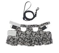 Harnais de lézard réglable, harnais de lézard reptile Harness de petits | Accessoires de gilet doux et réglables laisse les lézards, caméléons, hamsters, souris