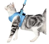 Harnais de luxe pour chat - Phoesky - Ultra-léger - Anti-évasion - Respirant - Buste 28-33 cm - Pour 3-4.5 kg