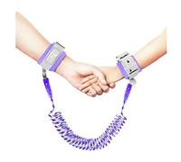 Harnais de marche pour tout-petits - Lien de poignet anti-perte - Harnais de sécurité pour enfants - Mise à niveau avec réfléchissant (2 m) - Pour garçons et filles, pas facile à ouvrir sans clé