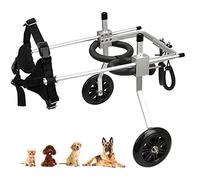 Harnais de mobilité pour Chien Kit de Chariot pour Fauteuil Roulant pour Chien Kit de rééducation pour Les Jambes postérieures Chariot pour Fauteuil Roulant pour Animaux de Compagnie réglable