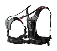 Harnais de moto pour - Ceinture de sécurité à double épaule Porte-bagages de protection universel arrière | Mesh Eva Support Véhicule électrique pour vélo de conduite noir
