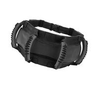 Harnais de Passager de Moto - Tissu Oxford 40x15cm | Sangle de siège arrière réglable et poignée de ceinture de taille | Pour Adultes Motocross, VTT, Snowmobile, Commuting, Course scolaire,