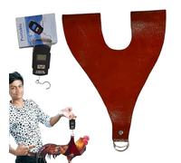 Harnais de pesage de volaille - Sac de transport pour poulets avec crochet, renforcé pour accrocher la balance, étui de transport de bétail de ferme, filet de mesure