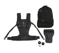 Harnais de Poitrine à Double caméra, Sangle réglable en Nylon avec Boucles à dégagement Rapide, système de Support Respirant pour la Photographie de Mariage, de Sport et de Plein