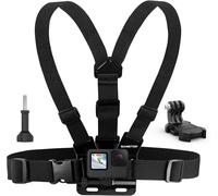 Harnais de Poitrine Fixation Chesty Sangle Compatible avec GoPro Hero 13 12 11 10 9 8 7 6 5 Session Max DJI Osmo Camras d'action