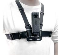 Harnais de poitrine Higatful réglable pour caméras GoPro Hero, Insta360, DJI OSMO Action, accessoires de montage de sangle de poitrine compatibles avec GoPro Hero Series et DJI Osmo Action 2 3 4