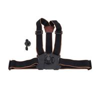 Harnais de Poitrine pour Caméra d’Action - Sangle Ajustable en Polyester et ABS Compatible Action 5 4 - Confort Optimal, Installation Rapide, Idéal Vlog POV Sports Outdoor