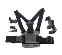 Harnais de poitrine pour caméra de sport avec de nombreux accessoires pour améliorer votre expérience de photographie en plein air