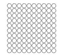 Harnais de Poitrine pour Chien, Boucle Ronde argentée, Protection de siège pour Chien, Accessoires de Bagages, Boucle Ronde (25x3mm Argent)
