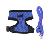 Harnais de poulet sans fourchette pour poulet - Sangle respirante - Corde de traction réglable - Corde d'entraînement de 9,5 m - Gilet confortable pour l'entraînement et la marche