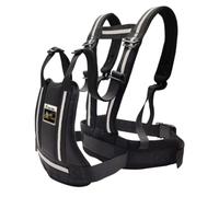 Harnais de pour enfants Harnais de Ceinture sécurité réglable pour enfants avec sangle réfléchissante Ceinture sécurité pour âgés 2 à 12 ans