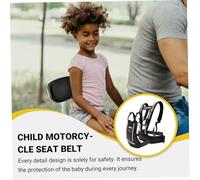 Harnais de pour enfants Harnais de Ceinture sécurité réglable pour enfants avec sangle réfléchissante Ceinture sécurité pour âgés 2 à 12 ans