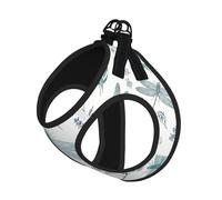 Harnais de Promenade Ajustable à Motif Libellule pour Chiots, Clips pour Laisse, Harnais d'éducation pour Animaux de Compagnie