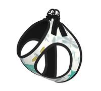 Harnais de Promenade Ajustable pour Chiot à Motif Libellule Verte, Clips pour Laisse, Harnais d'éducation pour Animaux de Compagnie