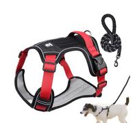 Harnais De Promenade pour Chien - Ensemble De Harnais pour Chien, Dites Adieu Aux Tracas Liés Au Réglage du Harnais De Votre Chien | Harnais De Poitrine pour Chien, Harnais De Traction
