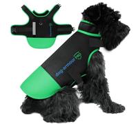 Harnais de Protection pour Chien - Protège Votre Animal des Attaques de Rapaces et d’Animaux - Ajustable, sans Étranglement, Imperméable, Réfléchissant
