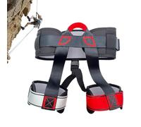 Harnais de Rappel | Ceinture de Sécurité à Boucles Réglables | Harnais de Sécurité pour Taille | Pour Escalade Construction Alpinisme Camping Haute Altitude Randonnée Extérieur Voyage