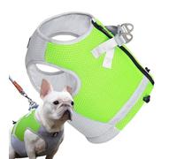 Harnais de refroidissement pour chien, Gilet en tissu rafraîchissant à 3 couches pour chiens, Boucle réglable Bandes réfléchissantes Gilets confortables pour chiots pour l'alpinisme, le sport, le trai