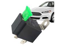 Harnais de relais fusionné - Testeur de prise étanche à 4 broches 30 A, modification du câblage compatible avec 12 V/24 V, support retardateur de flamme, performance électrique stable | Relais de