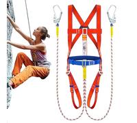 Harnais de sécurité - 5 points, ceinture de sécurité antichute, kit antichute de séecurité en hauteur, harnais de travail complet robuste | Outils de toiture ergonomiques avec lanière absorbant les