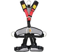 Harnais de sécurité ajustable pour alpinisme et escalade - Ceinture et cuisses élargies - Polyester haute résistance - Confort
