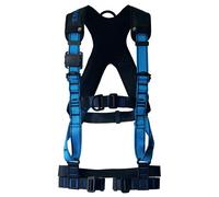 Harnais de sécurité antichute HT55 bleu/noir TM/L - TRACTEL - 65602 Bleu G