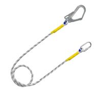 Harnais de Sécurité, Ceinture Sécurité Crochet élastique, Cordon Sécurité Longe, Outil de Protection, Ceinture Travail pour Adultes avec Connecteur à Crochet pour Travaux Construction, Hameçon Simple