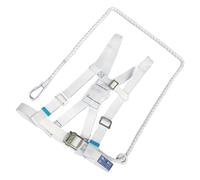 Harnais De Sécurité Demi-corps - Protection Contre Les Chutes, 1 Unité De Protection Du Torse Pour La Sécurité Du Site, Écharpe De Taille Avec Boucle En Métal, Pièce De Quincaillerie, Élévateur De Hau