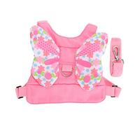 Harnais de Sécurité Laisse Bébé Anti-perte, pour Garçon et Filles | Coton Polyester, pour Tout-petit, Usage Aire de Jeux et Métro, Relie la Main Adulte, 1 Set