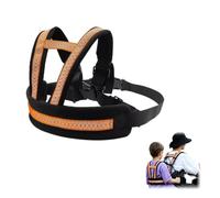 Harnais de Sécurité Moto Enfant Réglable, Ceinture de Protection Respirante avec Bandes Réfléchissantes, Maintien Anti-Chute, pour Moto, Scooter et Deux-Roues