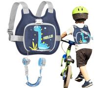 Harnais De Sécurité Pour Animal pliable avec dragonne réglable | Harnais Sac À Dos Réfléchissant Cartoon Pour Les Tout-Petits 1-5 Ans Marche Zoo Musée Parc Marché Aéroport