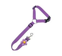Harnais de sécurité pour chien pour voiture | Corde d'appui-tête réglable | Harnais de siège de voiture réglable anti-fuite, pour voyage, long voyage, camion, VUS, camping-car, automobile