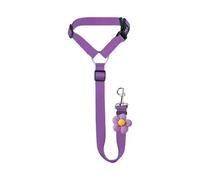 Harnais de sécurité pour chien, système de renfort avec anneau en métal, 71 x 55 cm, harnais de voiture pour chien, ceinture réglable, système d'attache sécurisé, pour SUV, voyage, longs voyages