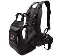 Harnais de sécurité pour moto enfant, ceinture respirante avec poignée, matériau noir, petite sangle de moto et accessoires de moto cross