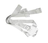 Harnais de Sécurité pour Poussette, Lot de 5, Blanc Ajustable | Sangles Nylon à Cinq Points, Bretelles Rembourrées Souples, Design, Sorties et Voyages