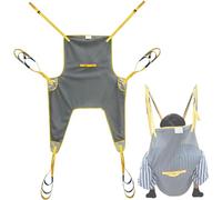 Harnais De Soulèvement Des Patients Maille Élingue De Toilette Harnais De Toilette Bain Douche Pour Patients Lift Sling Pour Personnes Âgées Handicapés,Gris